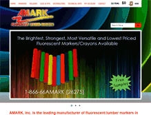 Tablet Screenshot of amarkers.com